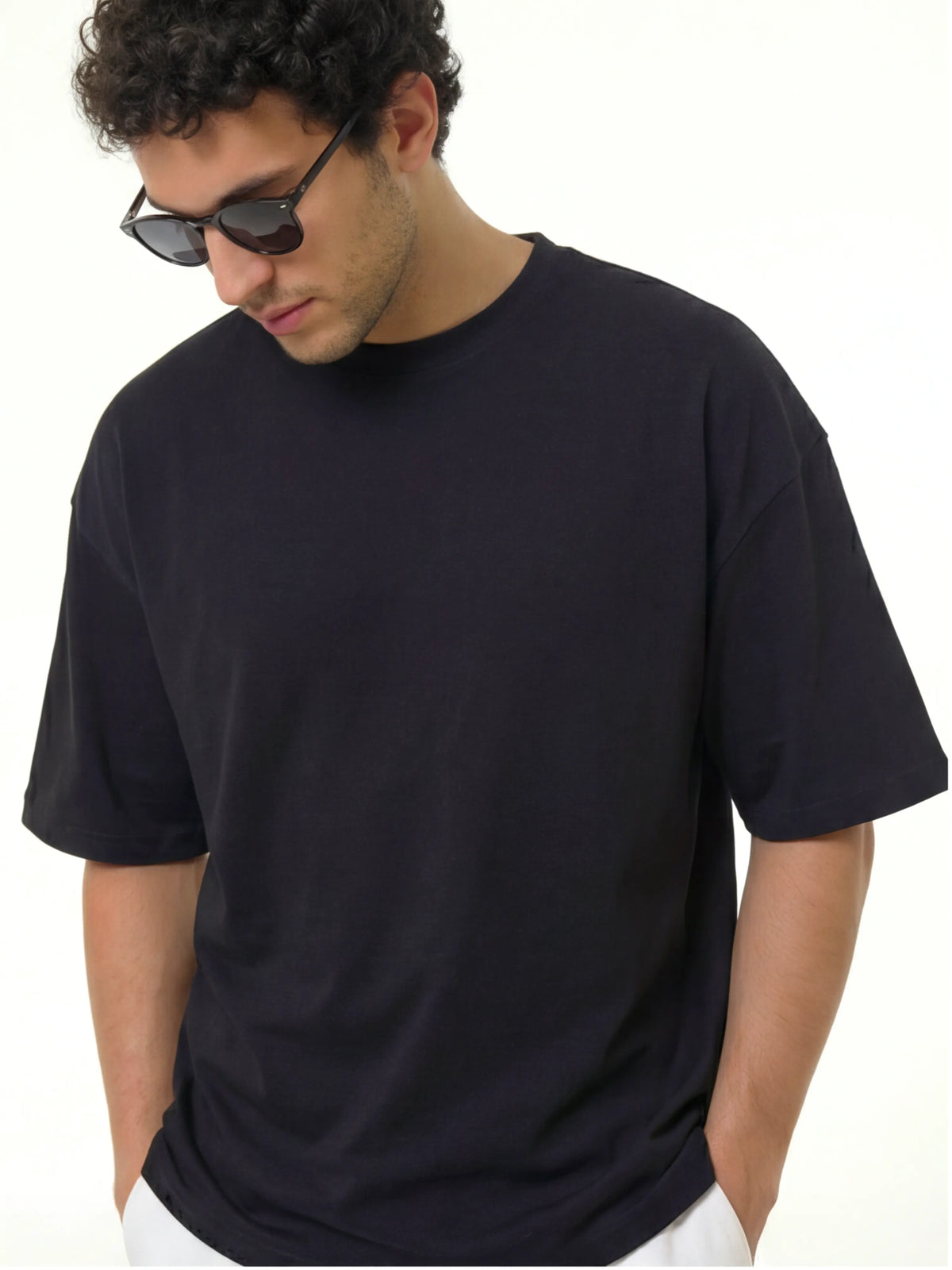 Oversized T-shirt - Black