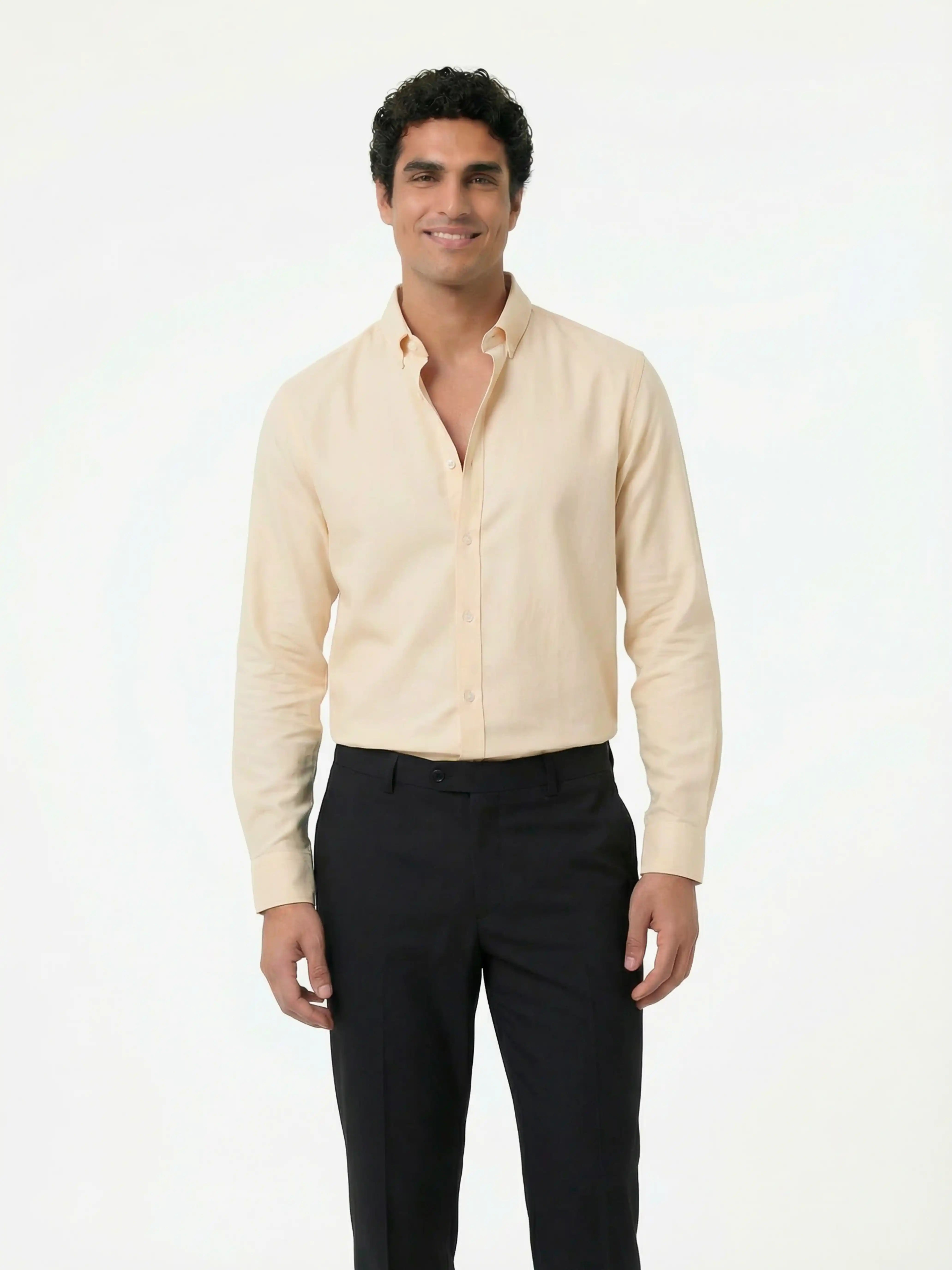 Oxford Shirt - Vanilla Cream