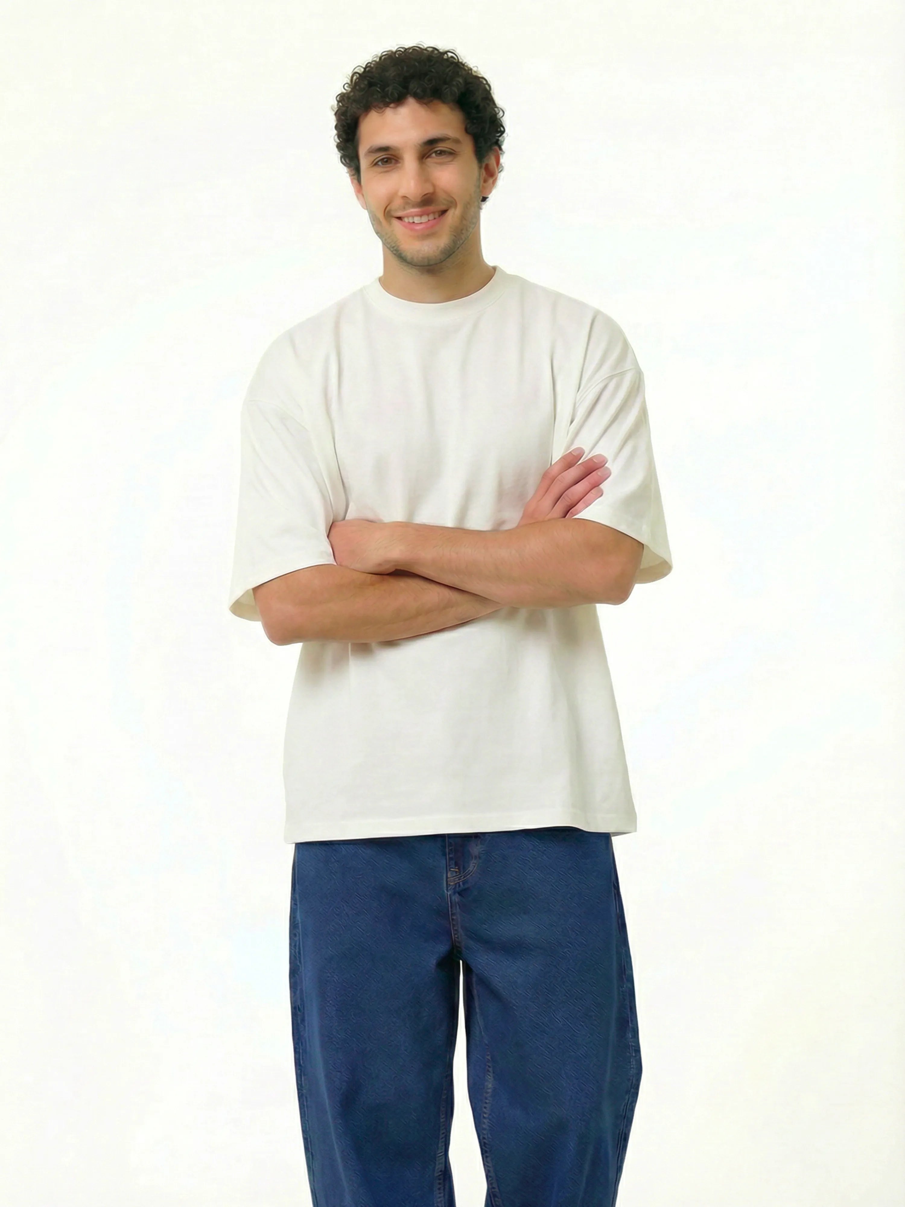 Oversized T-shirt - Soft White