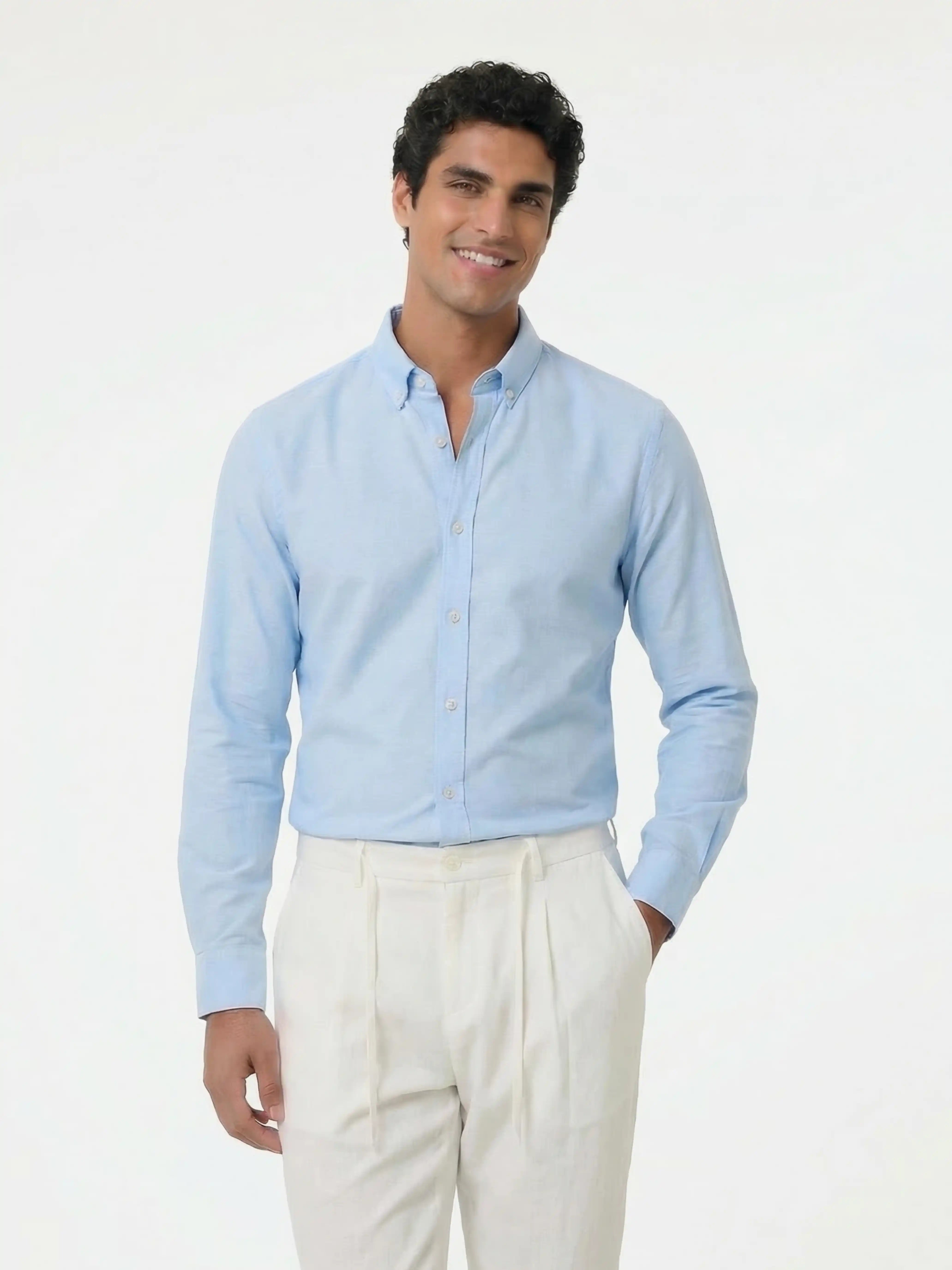 Oxford Shirt - Air Blue