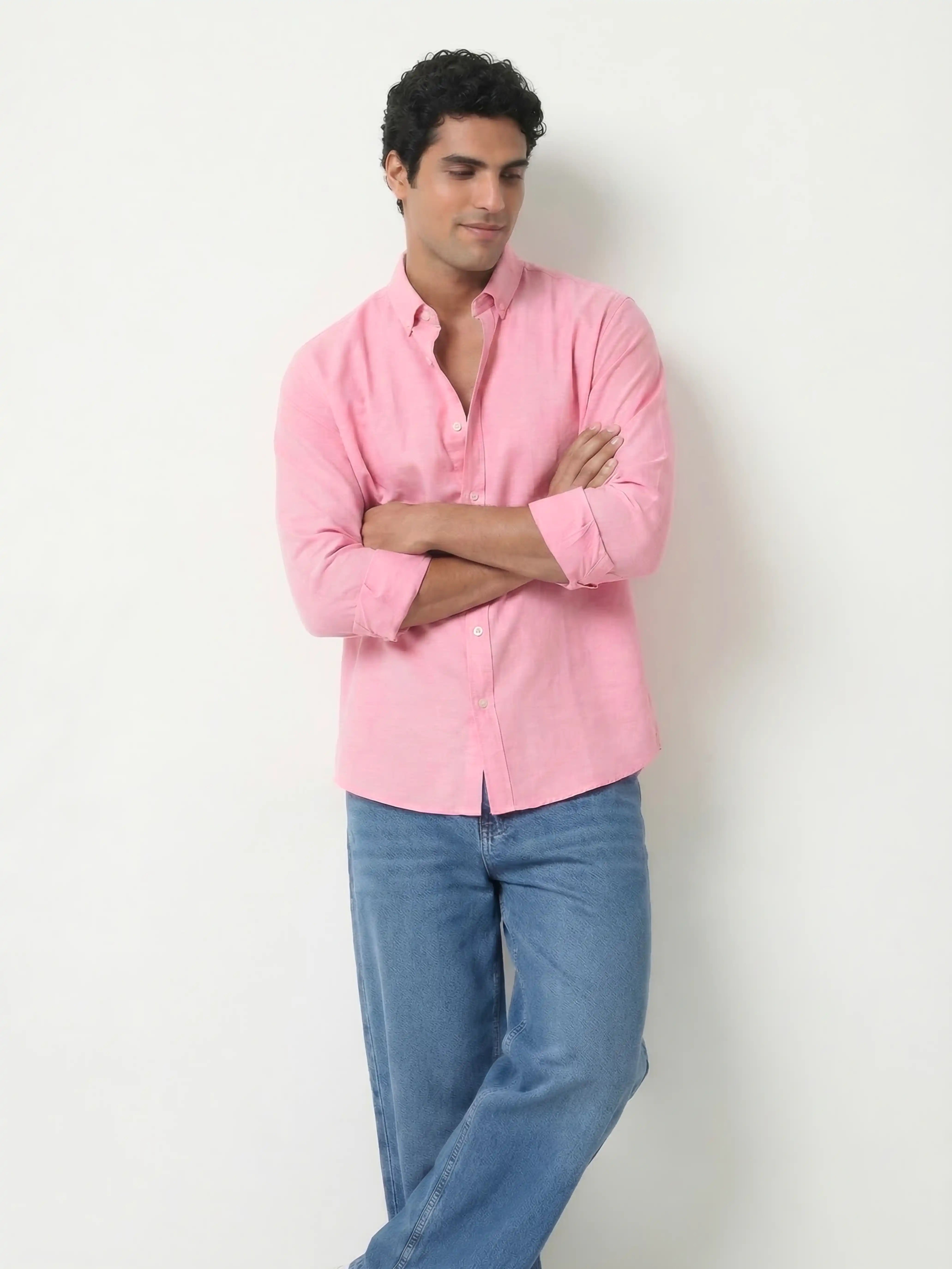 Oxford Shirt - Rose Pink