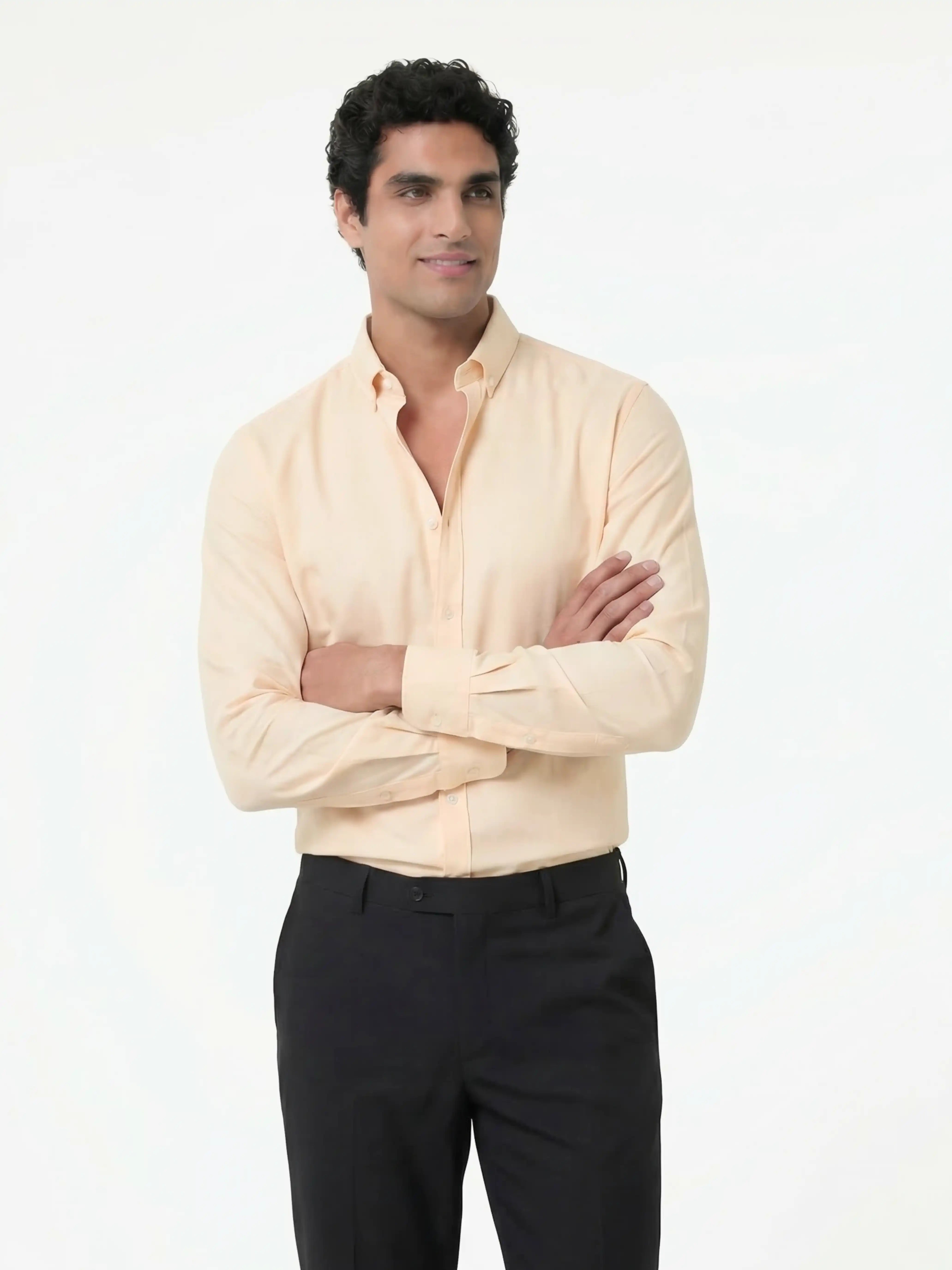 Oxford Shirt - Vanilla Cream